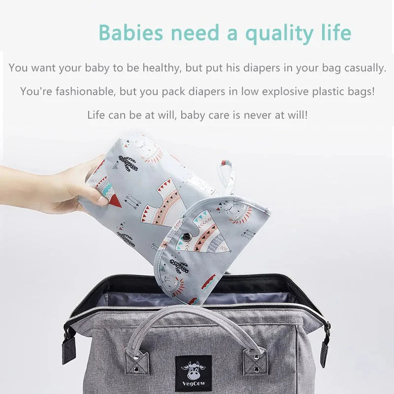 Mummy Storage Nappy Bag For Disposable