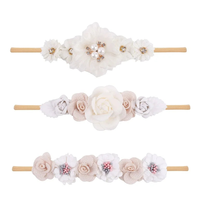 Baby Flower Headwear Soft Elastic