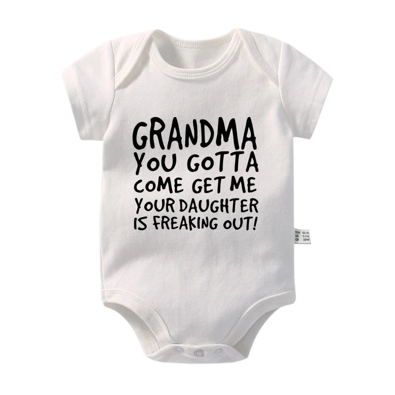 Summer Newborn Baby Clothes Cotton Bodysuit