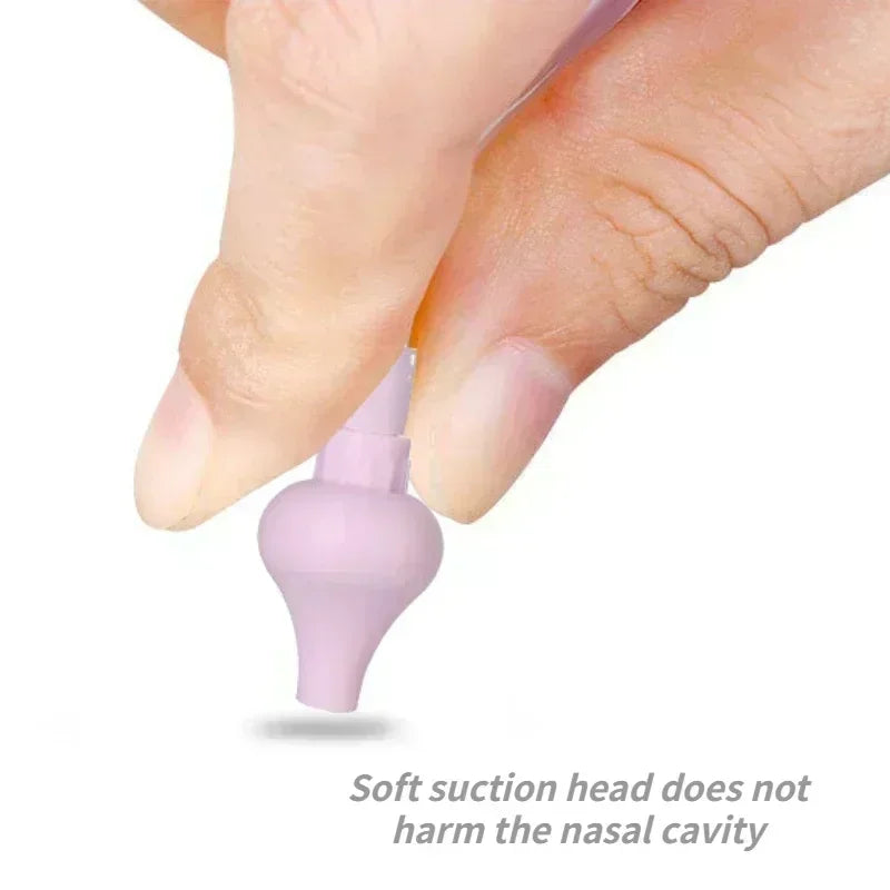 Newborn Baby Nasal Aspirator for Nose Cleaner Sucker Suction Tool