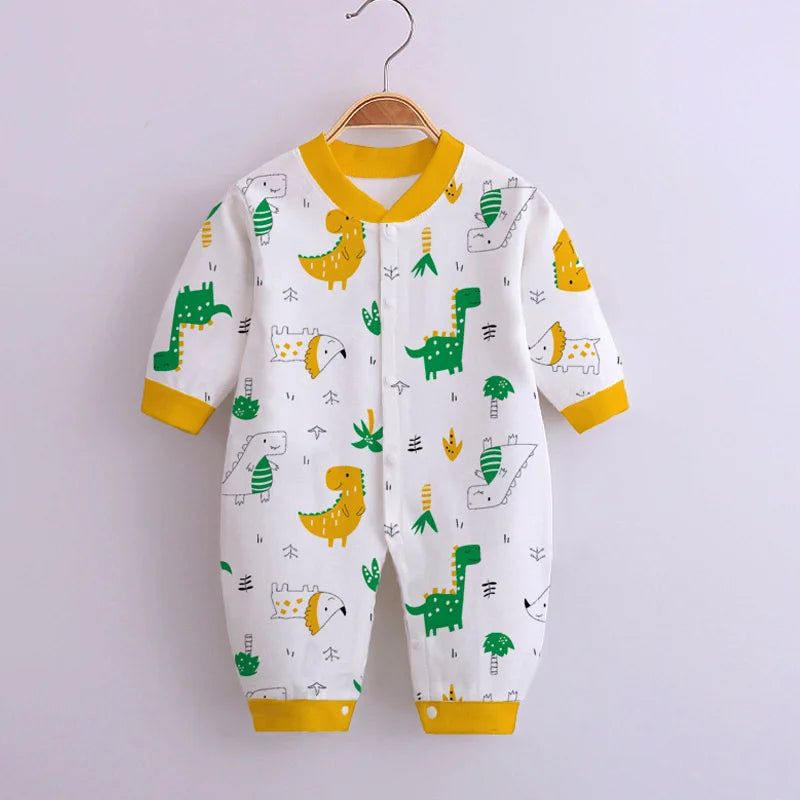 Baby Set 0-24M Neonatal Cartoon Breathable Bodysuit