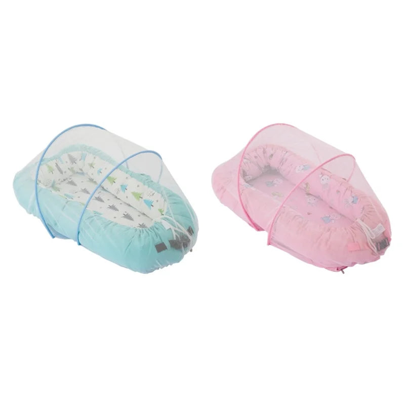 Baby Crib Mosquitoe Net Portable Foldable Infant Bed Canopy Netting Folding Cradle Insect Net Tent