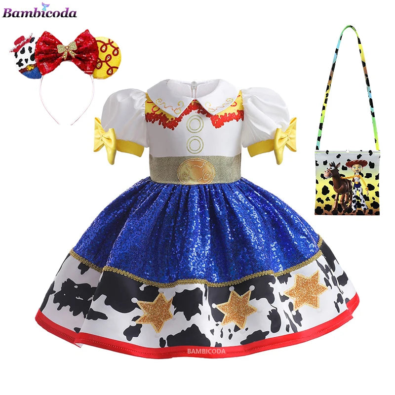 Toy Story Infant Jessie Dress Tutu Dress Costume 1-6 Years
