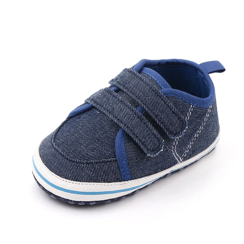 Brand Infant Baby Boys Shoes Cotton Anti-slip Sole Soft Newborn Toddler Crib Shoes Sneaker First Walkers Shoe for 1 Year Old Boy