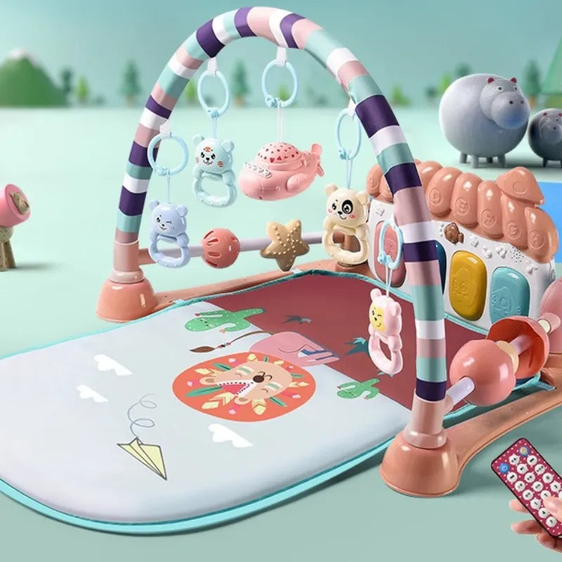 Baby Toy Music Play Mat Kid Puzzle Carpet with Piano Keyboard Infant Fitness Crawling Rug Early Education Gym Baby Toy Play Mat