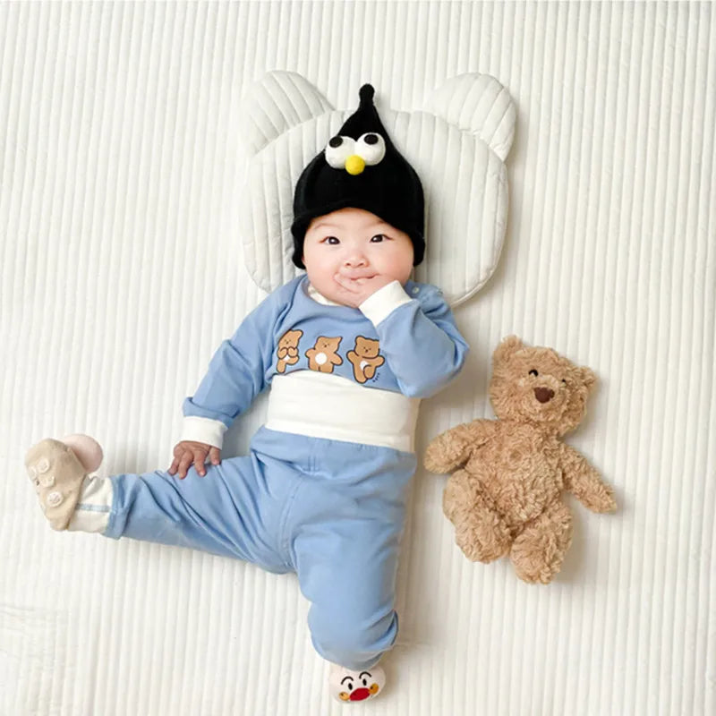 Newborn Baby Underwear Clothes Set Pure Cotton Sleepwear