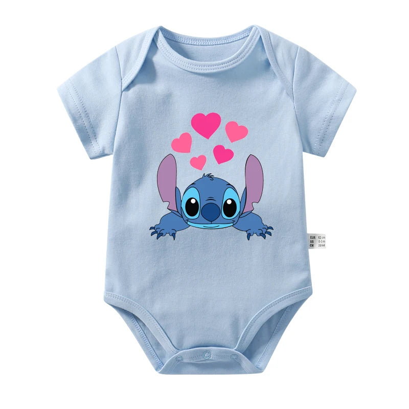 Cute Newborn Baby Summer Rompers Infant Bodysuits