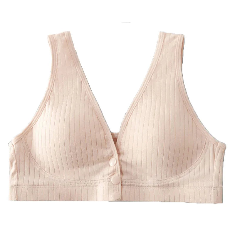 Pure Cotton Nursing Bra Women's Breastfeeding