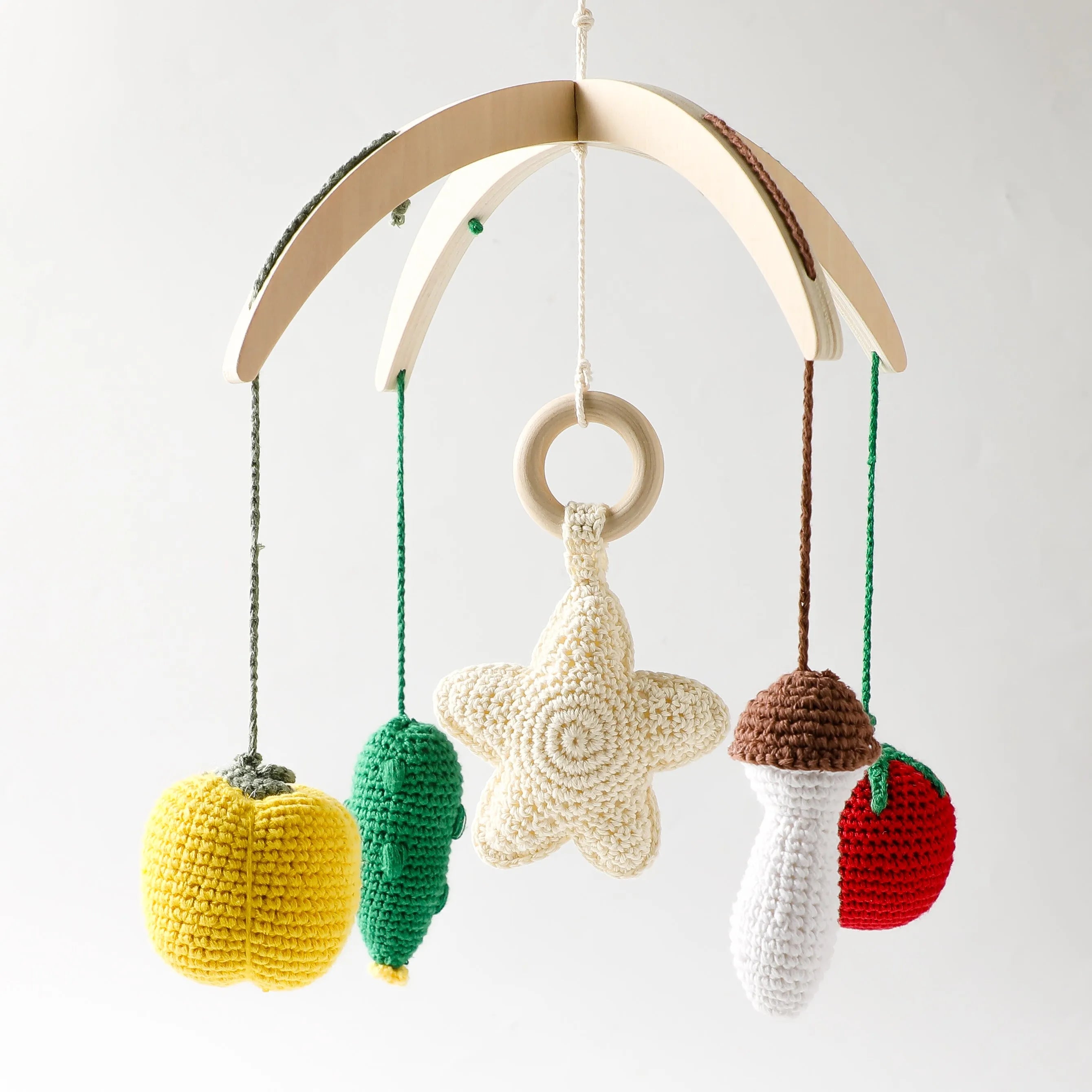 Baby Rattle Toy 0-12 Months Wooden Mobile On The Bed Newborn Music Box Bed Bell Hanging Toys Holder Bracket Infant Crib Boy Toys