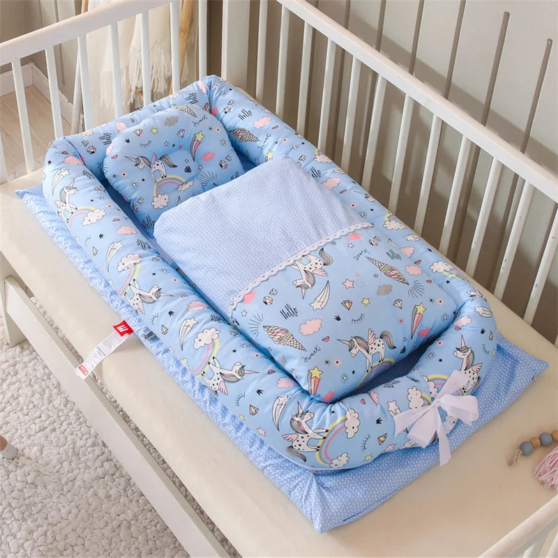 Infant Baby Nest Travel Bed Foldable Washable Newborn Mattress