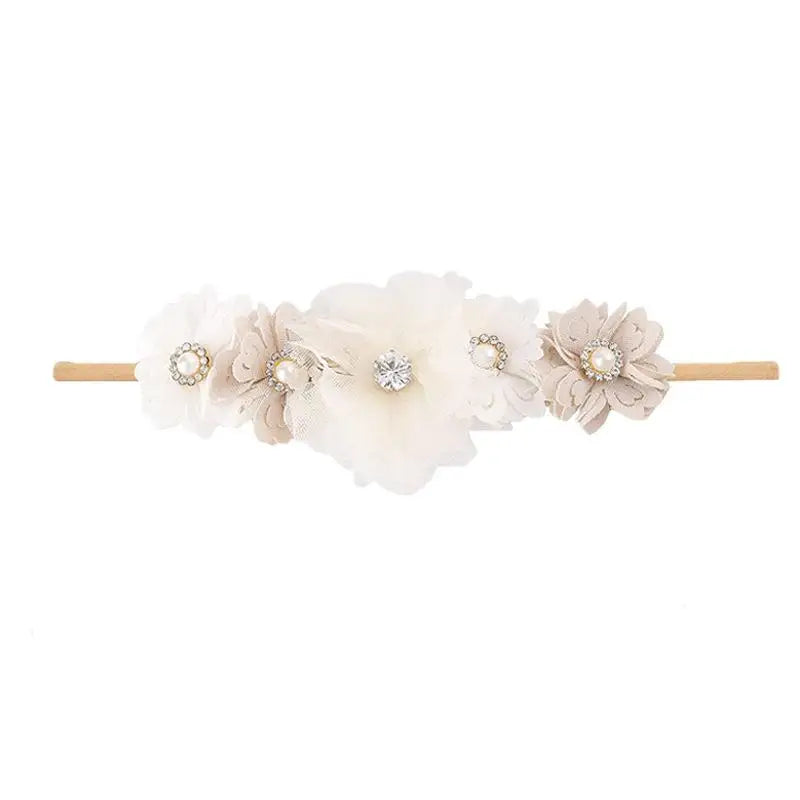 Baby Girl Newborn Elastic Flower Toddler Hair Band