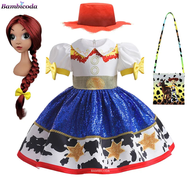 Toy Story Infant Jessie Dress Tutu Dress Costume 1-6 Years
