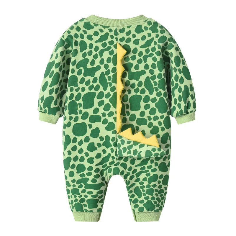 Kawaii Dinosaur Newborn Baby Clothes Cotton Jumpsuits Costume