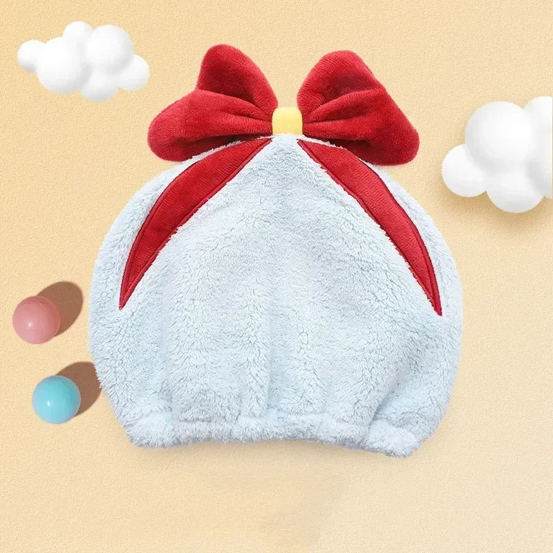 Cute Cartoon Animal Hair Towel Cap Drying Hat Quick-dry Microfiber