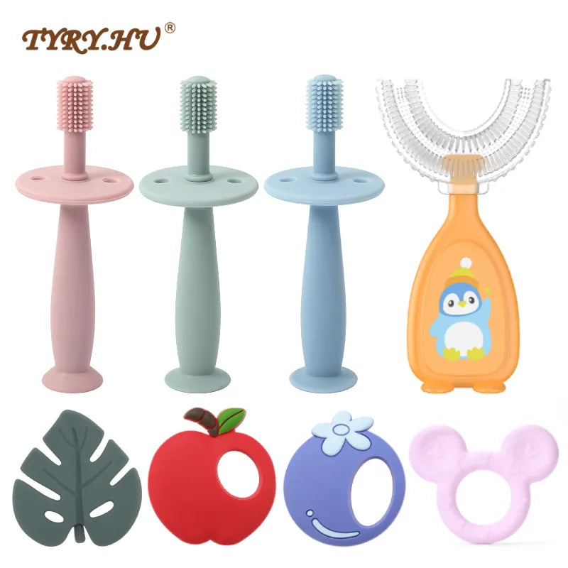 Toothbrush Soft Teeth Oral Care Cleaning Toy