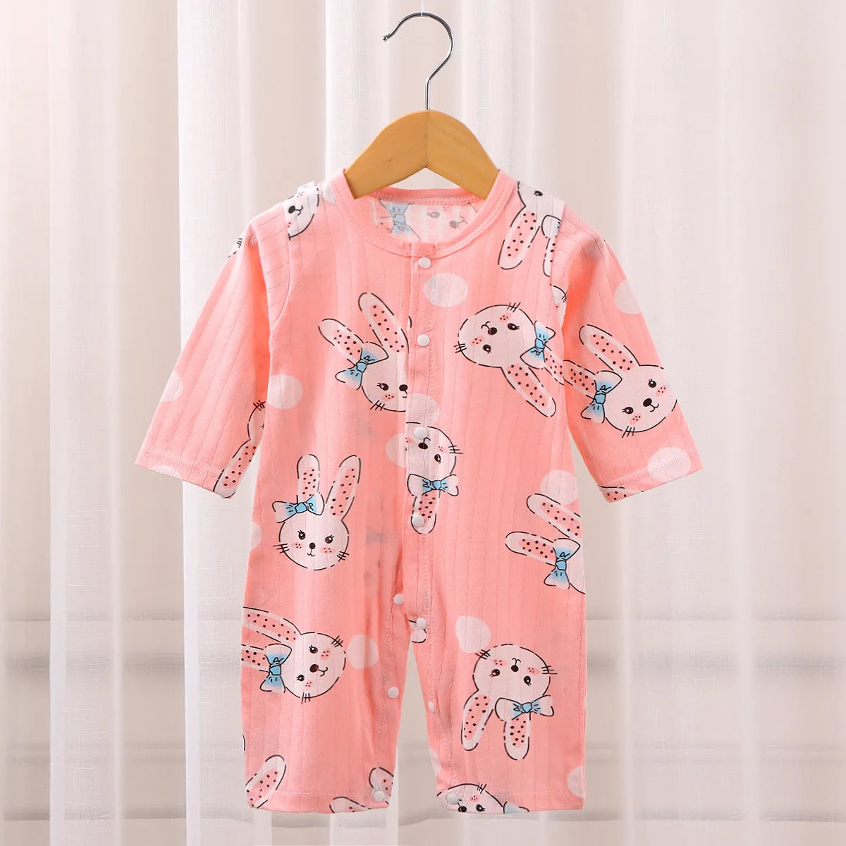 Baby Cotton Long-sleeved Sleepwear Clothing