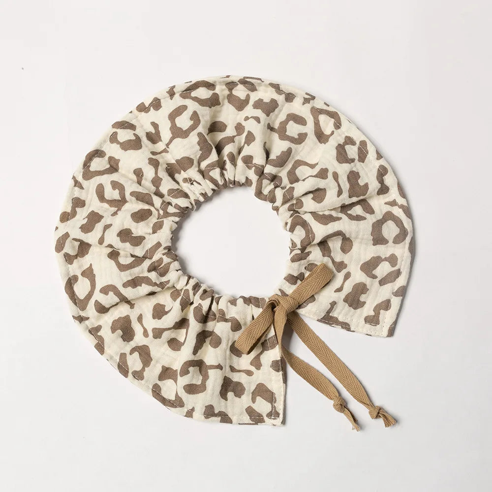 Cotton Gause Baby Bibs Fashion bib 360 Flower Newborn Bib Infant Burp Cloths Bandana Scarf for Kid Girl Boy Feeding Saliva Towel