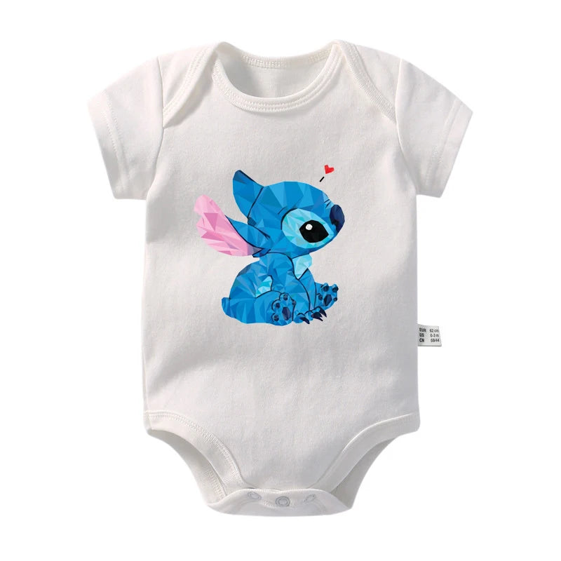 Cute Newborn Baby Summer Rompers Infant Bodysuits