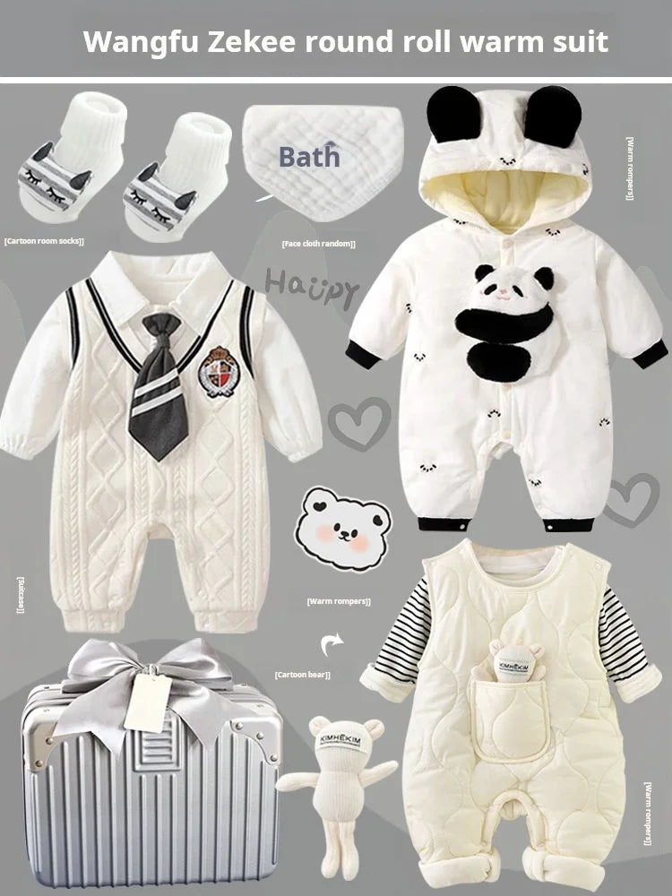 Newborn baby gift 100 days baby gift high-end