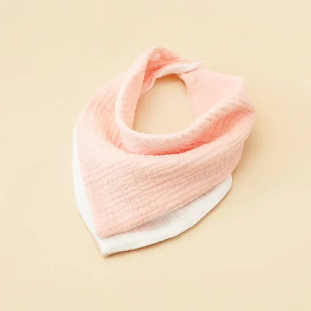 Baby Cotton Cloth Bib Multi-Functional Square Towel