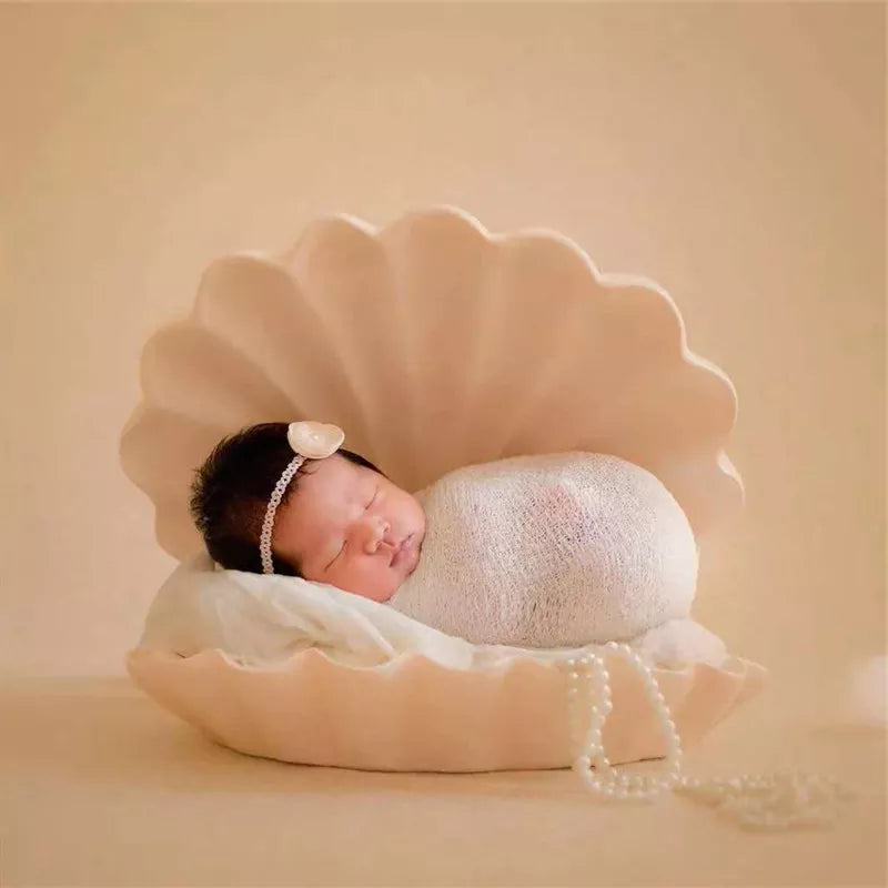 Newborn Photography Props Photography Baby Props Iron Shell Props Baby Studio Shell Props Set Studio Photography Accessories