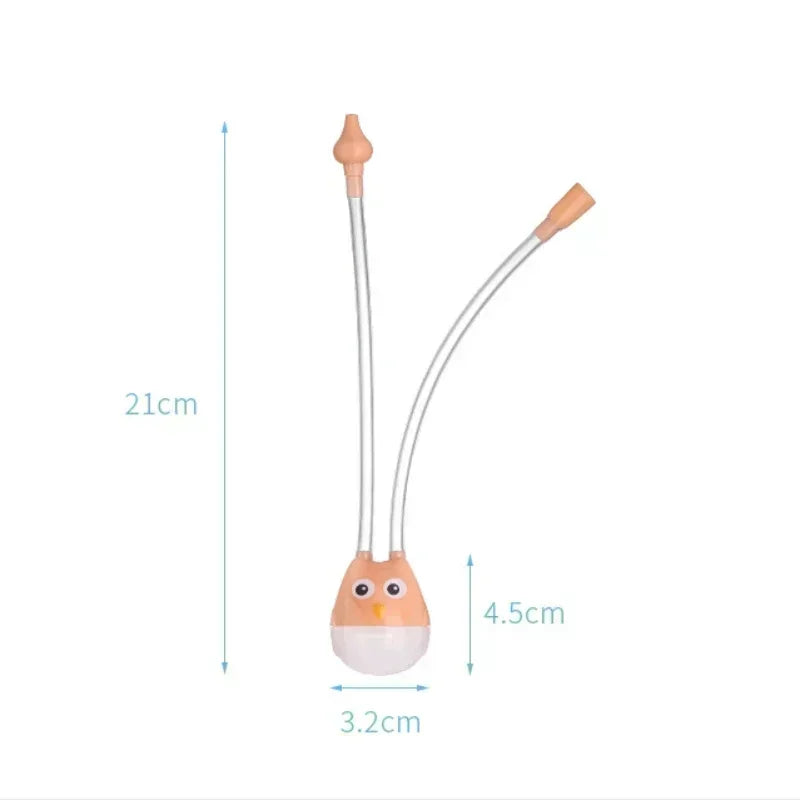 Newborn Baby Nasal Aspirator for Nose Cleaner Sucker Suction Tool