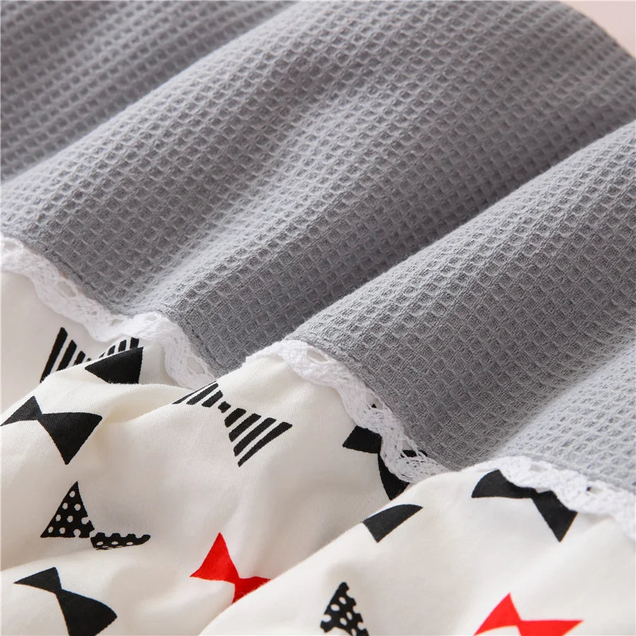 Portable Baby Nest with Quilt Blanket Baby Nursery Bed Cotton Crib for Newborn Bedding Set Co Sleeper