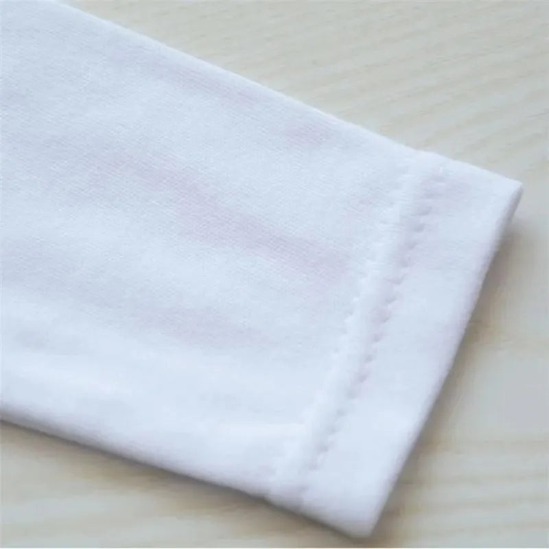 Newborn 100% Cotton Pure White  Bodysuits for Infants