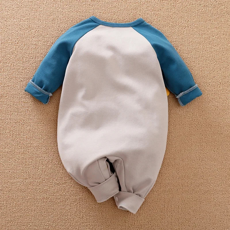 Newborn Baby Boy Clothes Organic Cotton Overalls Children New Born Girl Clothing Romper Infant Jumpsuit Dinosaur Costume Things