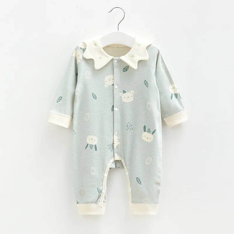 Baby Bodysuit Pure Cotton Boneless Pajamas