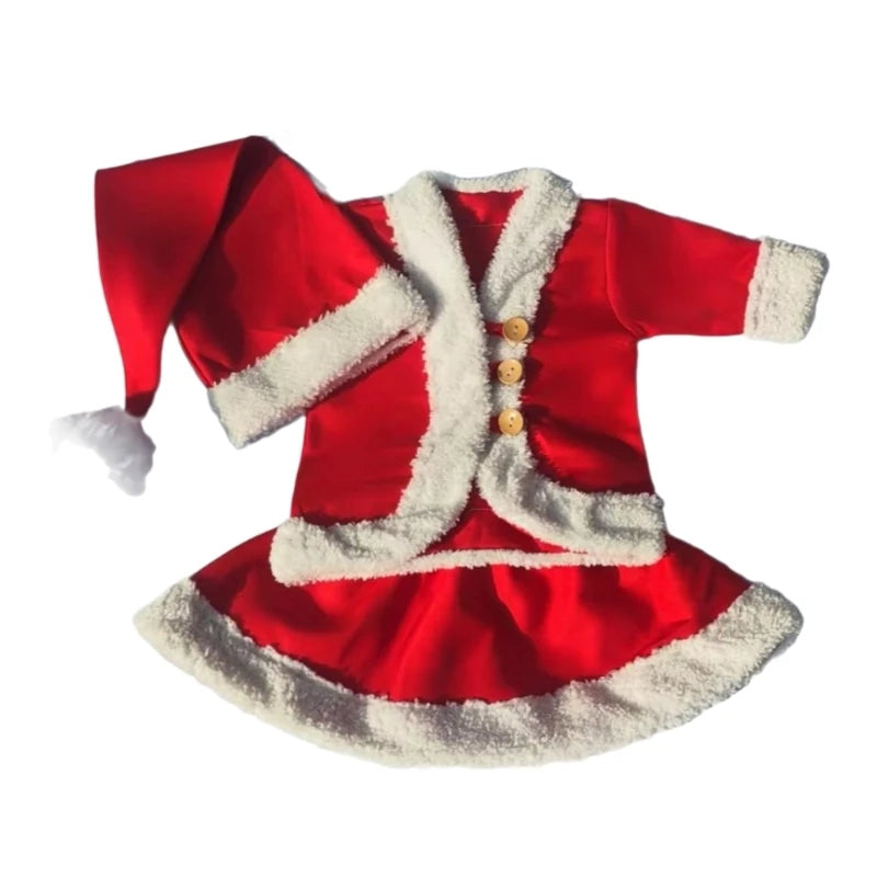 Christmas Outfits Baby Infants Stripe Crochet