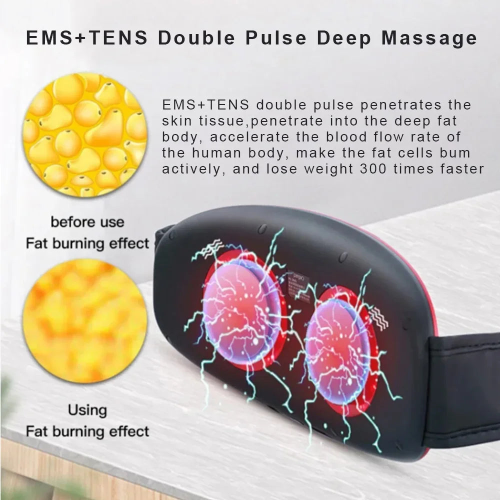 Electric Belly Fat Burner Belt Anti Cellulite