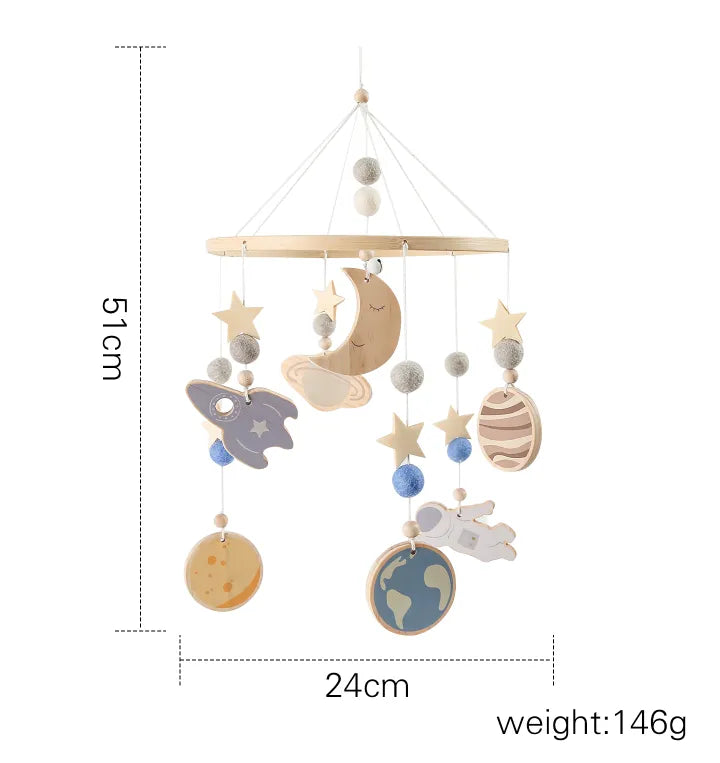 Baby Crib Mobiles Rattles Music Educational Toys