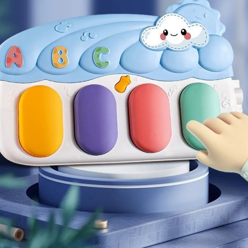 Baby Music Rack Play Mats Puzzle Carpet With Piano Keyboard Kids Infant Playmat Gym Crawling Activity Rug Toys Crawling Toys