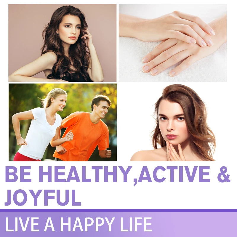 Vegan Biotin Vitam B Supplement with Organic Coconut Oil