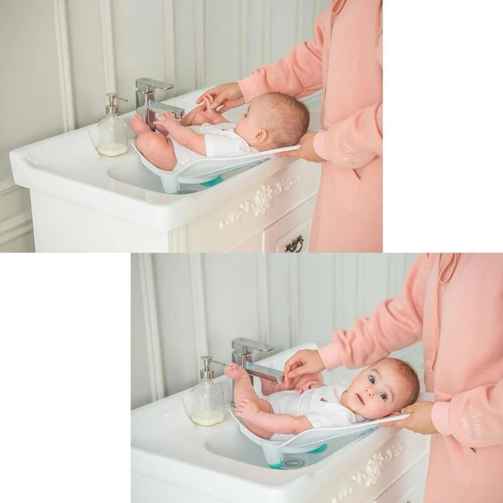 New Infant Baby Washing Ass Artifact Portable Baby Washing Fart Basin Newborn Washing PP Tub Supplies Baby Bathtub Baby Care
