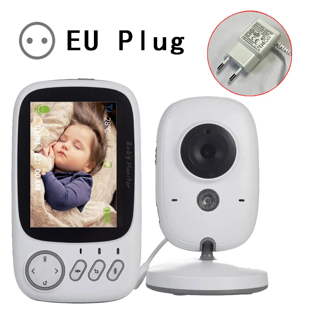 Baby Monitor With Camera 3.2 inch LCD Electronic