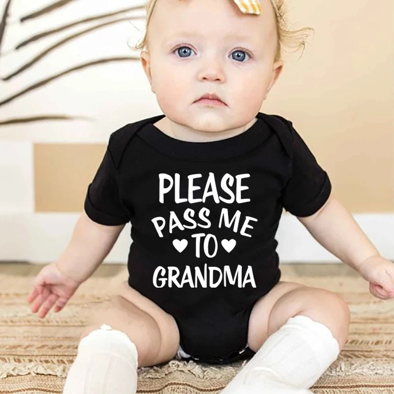 Summer Newborn Baby Clothes Cotton Bodysuit