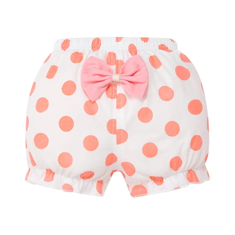 Clearance 100%Cotton Baby Underpants Kids Girl Infant Fashion Stripe Bow Panties For Children High-Quality Shorts Gifts