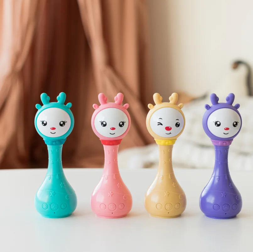 Baby Music teether rattle toy for child 0-24 education