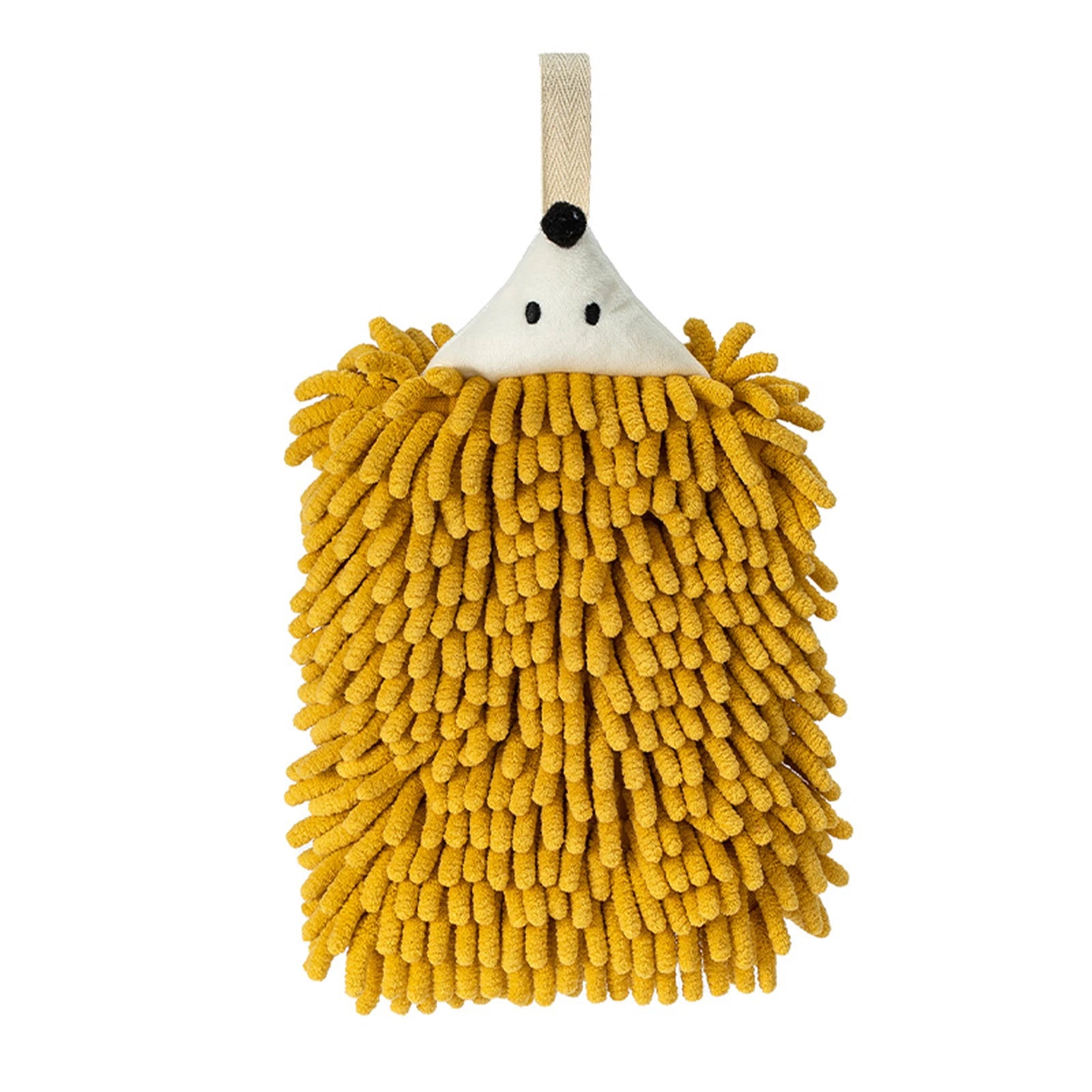 Chenille Cartoon Sheep Hanging Towel Adjustable Lanyard Hanging Hand Towel Soft Comfortable Skin-touch Kitchen Towel For Home