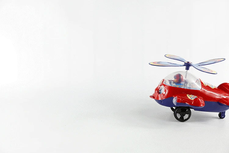 New Baby Toddler Stroller Push Aircraft Children's Toys Music with Bell Single Stick Tongue Doll Baby Walker with Wheels for Kid