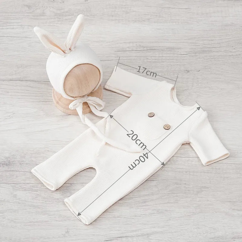 Cute Baby Photography Rabbit Clothing Bunny Hat