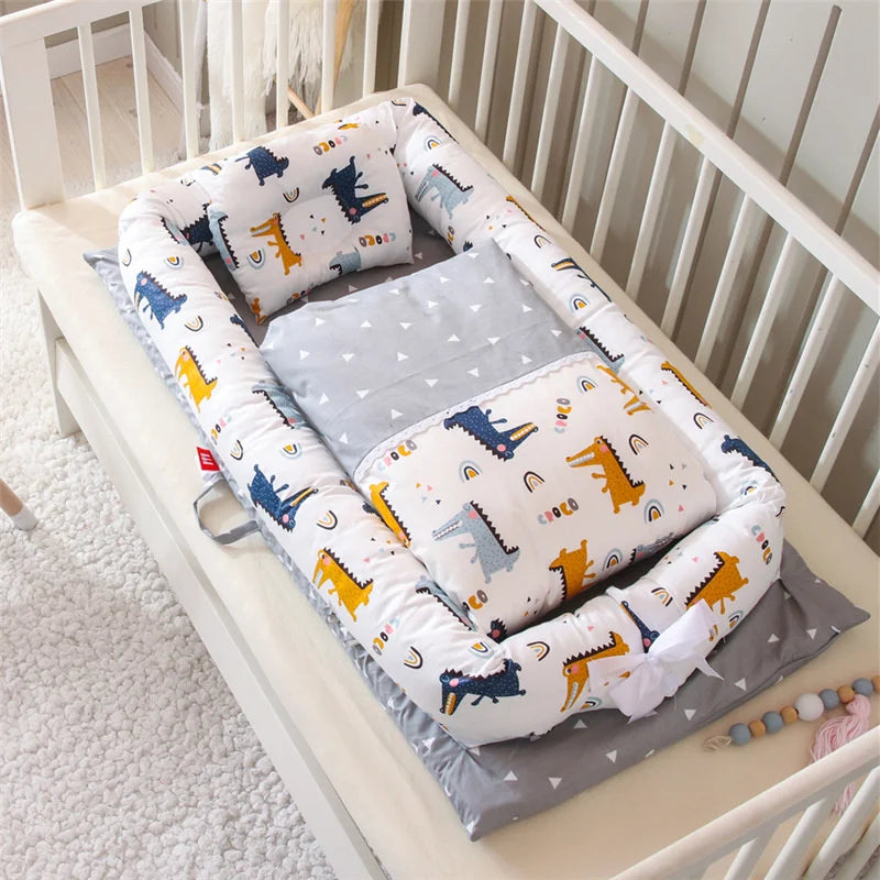 Infant Baby Nest Travel Bed Foldable Washable Newborn Mattress