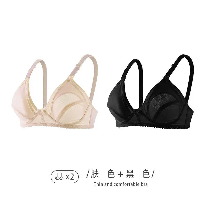 Breastfeeding Maternity Nursing Bra Pregnant Underwear Pregnant Women Gathered Push Up Bra Wireless Feeding Seamless Bras Ladies