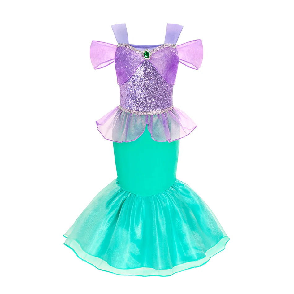 Frozen Elsa Anna Princess Cosplay Dress Baby Costume