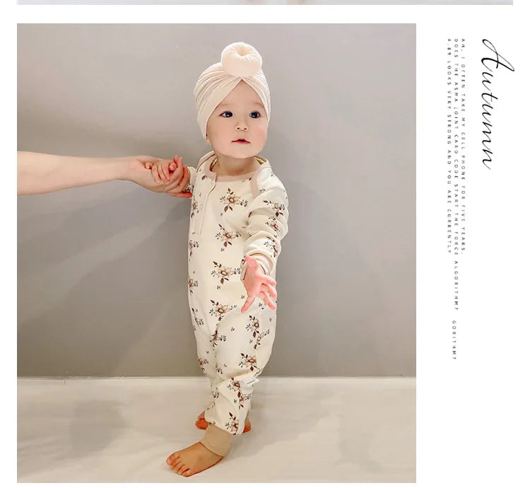 Nordic Style Cotton Comfortable Baby Autumn Bodysuit