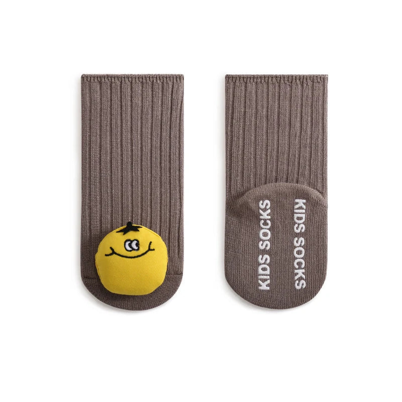 Cotton Socks for Newborns Anti Slip Baby Boy Socks 2024