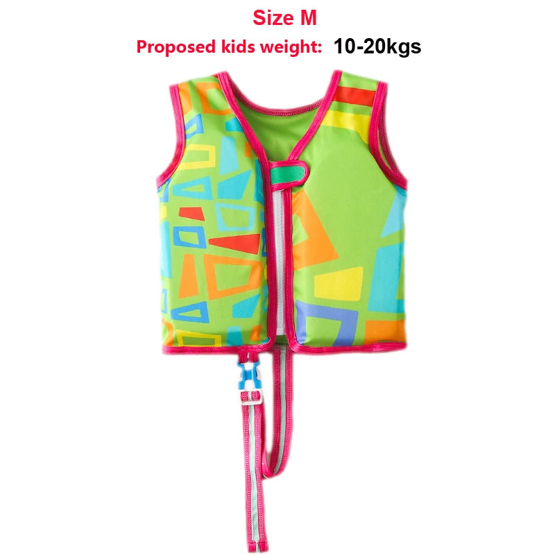 Baby Swim Buoyant Vest Kids Learn Swimming Aids
