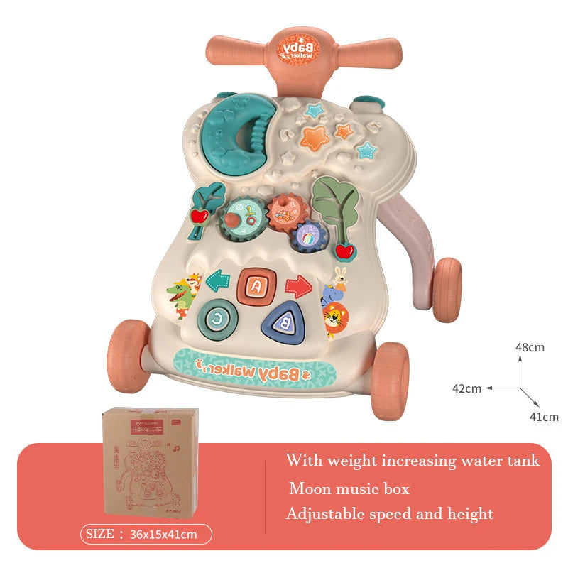 Baby Trolley Toys Multifunctional Hand Drum Music